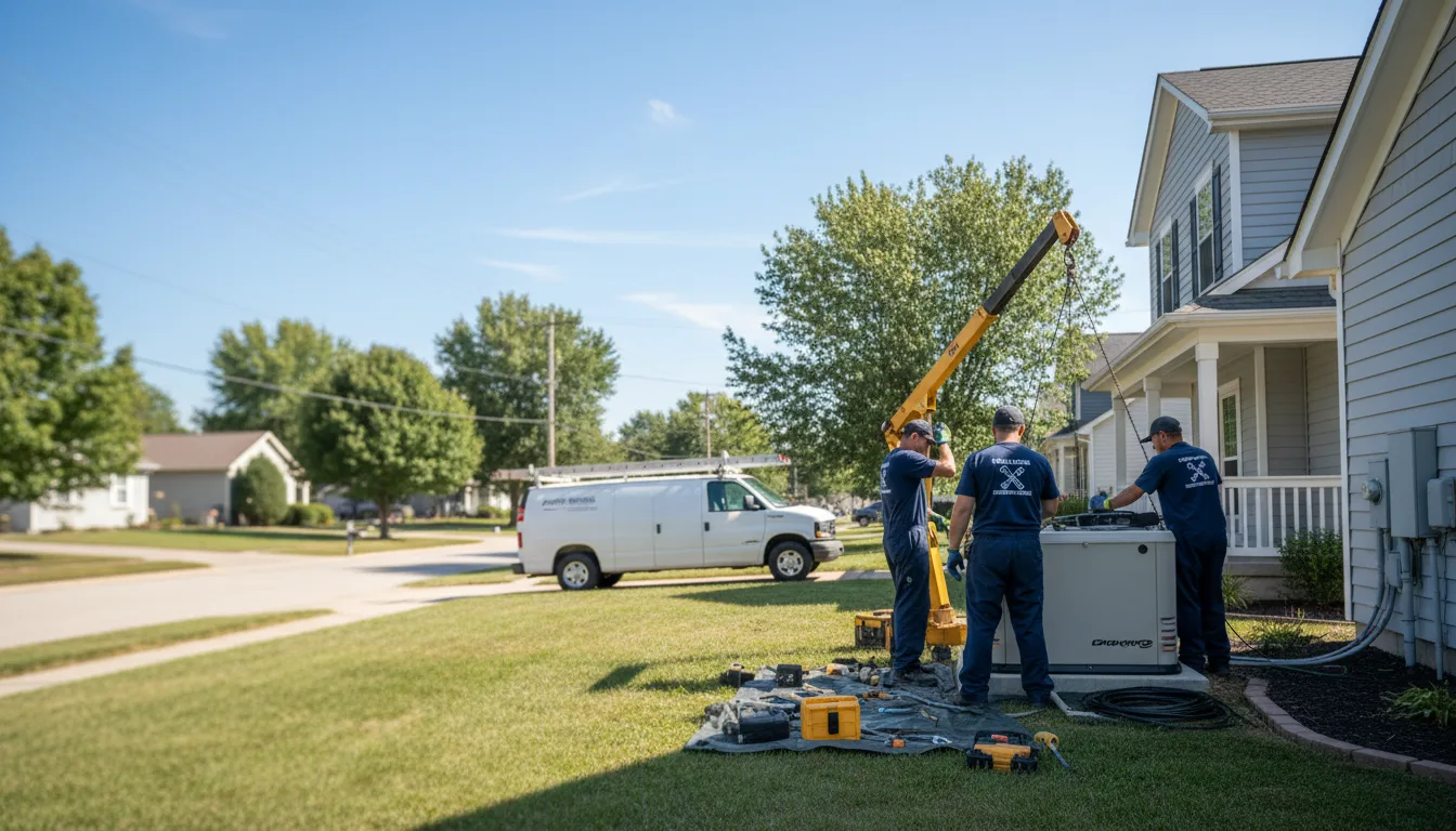 Generator Installation in Sherrill, IA near me
